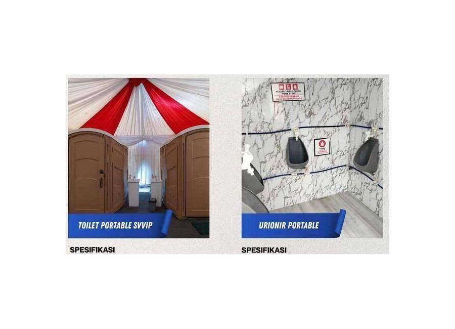 Toilet Portable untuk Event Triziven Event Solutions